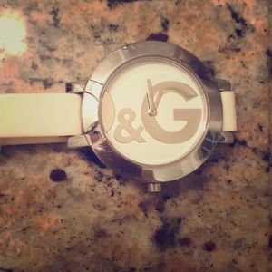 Dolce and Gabbana Watch rubberband stainless steel